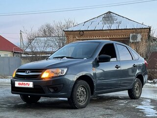 2014 Lada (ВАЗ) Granta I, серый, 750000 рублей, вид 1