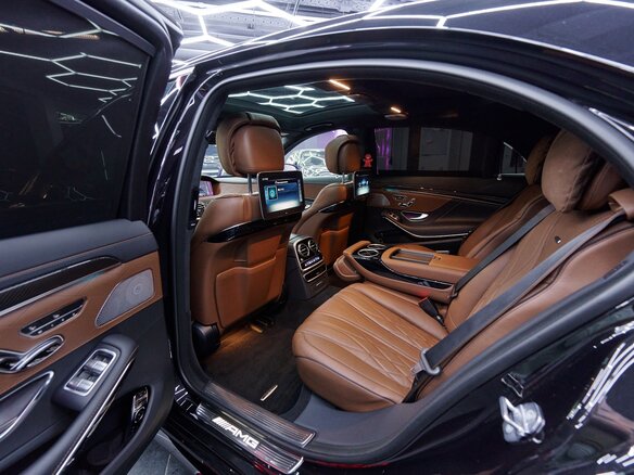 2018 Mercedes-Benz S-Класс AMG 63 AMG Long III (W222, C217) Рестайлинг, чёрный - вид 28