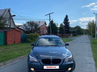 2007 BMW 5 серии 520i V (E60/E61) Рестайлинг, серый, 1150000 рублей, вид 2