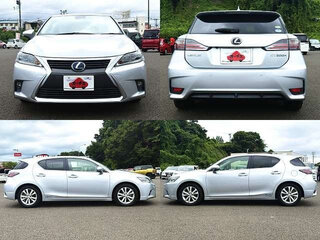 2015 Lexus CT 200h I Рестайлинг, серебристый, 1190000 рублей, вид 3