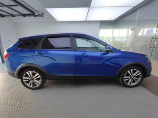 2021 Lada (ВАЗ) Vesta SW Cross I, синий, 965000 рублей, вид 4