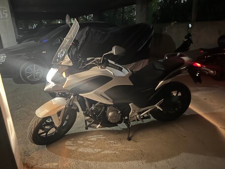 2013 Honda NC 700X, белый, 500000 рублей, вид 2