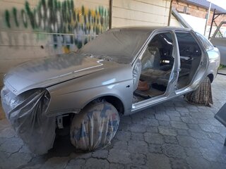 2009 Lada (ВАЗ) Priora I, серебристый, 250000 рублей, вид 1