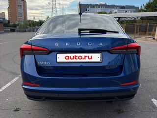 2020 Skoda Rapid II, синий, 1600000 рублей, вид 4