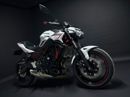 2022 Kawasaki Z 650, белый, 799000 рублей, вид 2