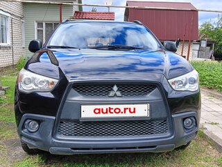 2013 Mitsubishi ASX I Рестайлинг, чёрный, 1200000 рублей, вид 2