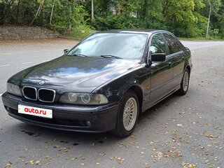 2001 BMW 5 серии 520i IV (E39) Рестайлинг, чёрный, 600000 рублей, вид 2