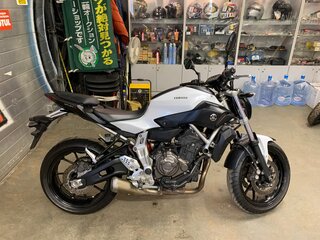 2014 Yamaha MT-07 (FZ-07), белый, 750000 рублей, вид 3