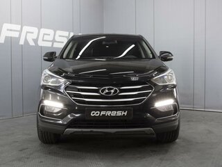 2016 Hyundai Santa Fe III Рестайлинг, чёрный, 1410000 рублей, вид 3