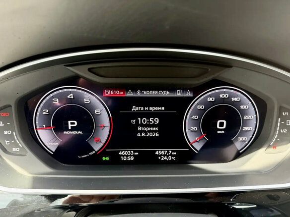 2019 Audi A8 Long 55 TFSI IV (D5), чёрный, 6000000 рублей - вид 8