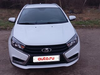 2019 Lada (ВАЗ) Vesta SW I, белый, 700000 рублей, вид 3