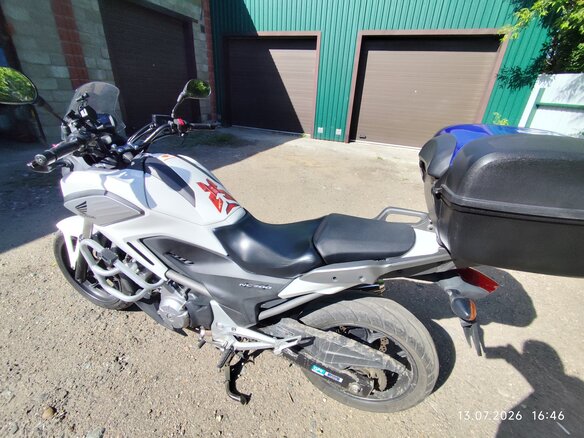 2013 Honda NC 700X, белый, 450000 рублей - вид 14