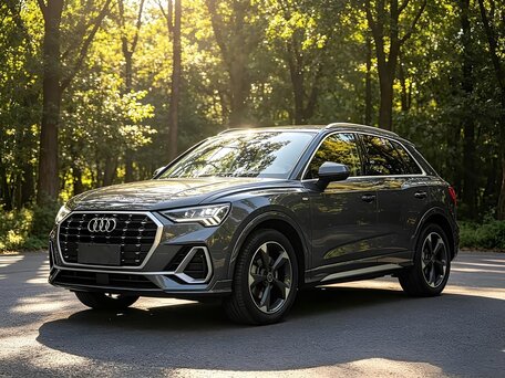 2022 Audi Q3 35 TFSI II (F3), серебристый, 2600000 рублей, вид 5