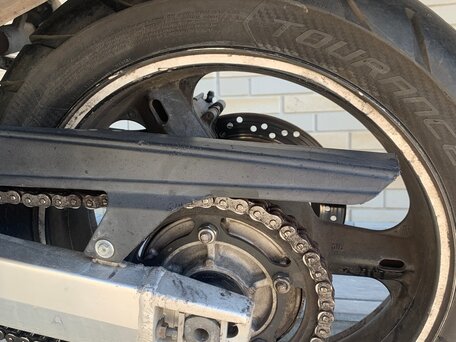 2004 Suzuki V-Strom 1000, серебристый, 350000 рублей, вид 4