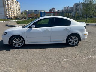 2008 Mazda 3 I (BK) Рестайлинг, белый, 750000 рублей, вид 4