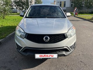 2014 SsangYong Actyon II Рестайлинг, серебристый, 740000 рублей, вид 1