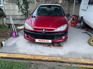 2007 Peugeot 206, красный, 290000 рублей, вид 3