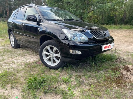 2008 Lexus RX 350 II Рестайлинг, чёрный, 1189000 рублей, вид 5