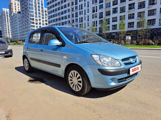 2005 Hyundai Getz I Рестайлинг, голубой, 510000 рублей, вид 2