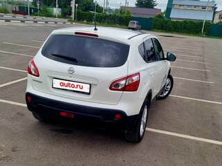 2013 Nissan Qashqai I Рестайлинг, белый, 1123000 рублей, вид 5