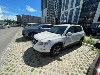 2008 Volkswagen Tiguan I, белый, 584000 рублей, вид 1