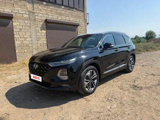 2019 Hyundai Santa Fe IV, чёрный, 2850000 рублей, вид 1