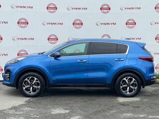 2019 Kia Sportage IV Рестайлинг, синий, 2139000 рублей, вид 2