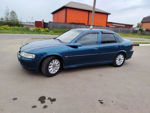 2001 Opel Vectra B Рестайлинг, синий, 180000 рублей