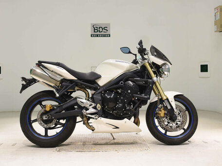 2009 Triumph Street Triple, белый, 439000 рублей, вид 1