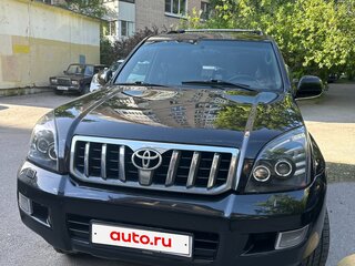 2007 Toyota Land Cruiser Prado 5-speed 120 Series Рестайлинг, чёрный, 1300000 рублей, вид 2