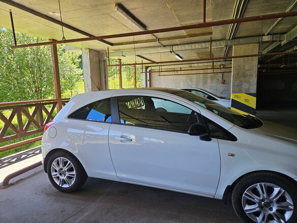 2012 Opel Corsa D Рестайлинг II, белый - вид 6