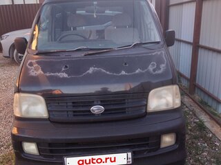 2001 Daihatsu Atrai 7 IV, чёрный, 350000 рублей, вид 1
