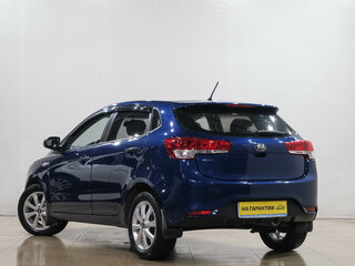 2015 Kia Rio 6-speed III, синий, 989000 рублей, вид 4
