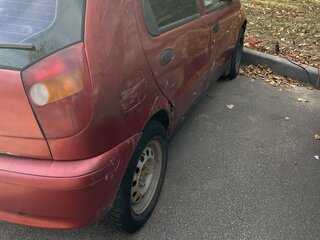 2002 Fiat Palio I Рестайлинг, красный, 65000 рублей, вид 4