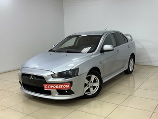 2012 Mitsubishi Lancer X Рестайлинг, серебристый, 700000 рублей, вид 1