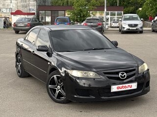2006 Mazda 6 I (GG) Рестайлинг, чёрный, 710000 рублей, вид 5