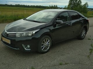2014 Toyota Corolla XI (E160, E170, E180), чёрный, 1450000 рублей, вид 2