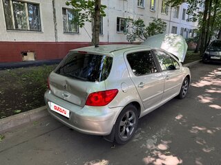 2007 Peugeot 307 I Рестайлинг, серый, 300000 рублей, вид 5