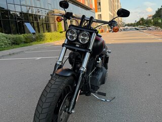 2014 Harley-Davidson Fat Bob, чёрный, 1150000 рублей, вид 3