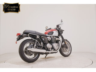 2020 Triumph Bonneville T120, белый, 900000 рублей, вид 5