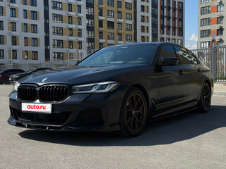 2022 BMW 5 серии 530i xDrive VII (G30/G31/G38) Рестайлинг, чёрный, 5100000 рублей, вид 1