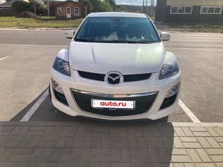 2010 Mazda CX-7 I Рестайлинг, белый, 1290000 рублей, вид 2
