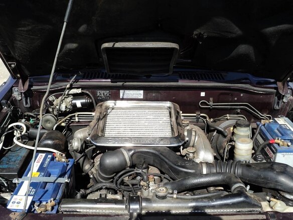 1993 Opel Monterey A, пурпурный, 600000 рублей - вид 8