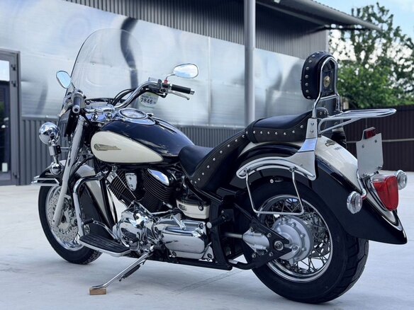 2006 Yamaha XVS1100, чёрный - вид 4