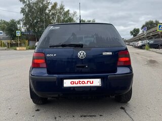 2002 Volkswagen Golf IV, синий, 380000 рублей, вид 4