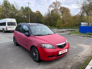 2003 Mazda 2 I (DY), красный, 155000 рублей, вид 1