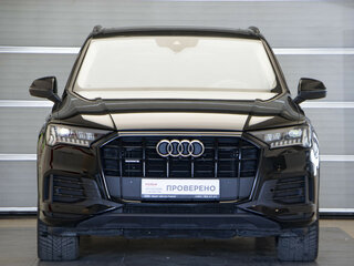 2021 Audi Q7 45 TDI II (4M) Рестайлинг, чёрный, 4799000 рублей, вид 2
