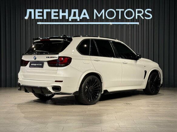 2016 BMW X5 40d III (F15), белый, 4840000 рублей - вид 3