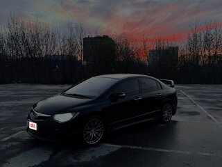 2007 Honda Civic VIII, чёрный, 800000 рублей, вид 4