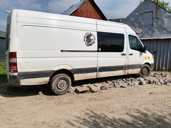 2008 Mercedes-Benz Sprinter, белый, 800000 рублей - вид 1